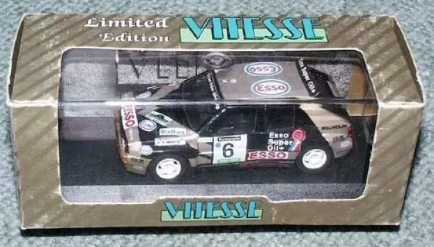 Vitesse Lancia Super Delta Esso N 6 6th Rally Piancavallo 1993 M. Imerito Piero Longhi 1:43 L031