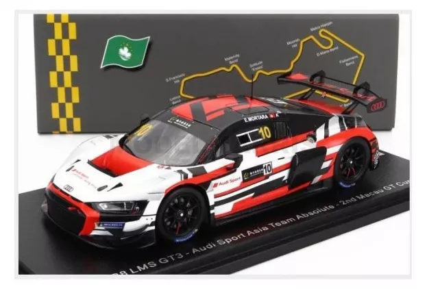 Spark Audi R8 Lms Gt3 Team Audi Sport Asia Absolute N 10 2nd Gt Cup Macau 2022 E.mortara 1:43 SA264