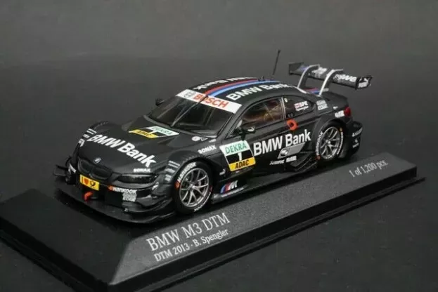 Minichamps Bmw 3-series M3 Team Schnitzer N 1 Dtm Season 2013 Bruno Spengler 1:43 80422351056