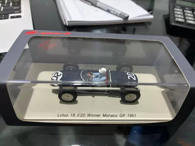 Spark Lotus F1 18 N 20 Winner Monaco Gp 1961 Stirling Moss 1:43 S1826