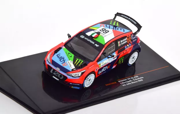 IXO Models Hyundai I20 R5 Team Withyu N 66 Rally Aci Monza 2020 F.morbidelli S.scattolin 1:43 RAM780LQ