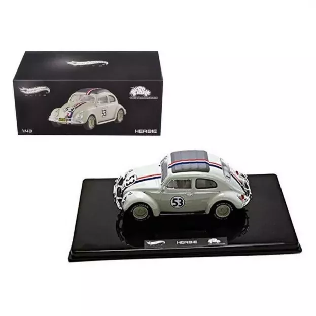 Hot Wheels Volkswagen Beetle Herbie N 53 Rally 1962 Goes To Montecarlo 1:43 BLY28