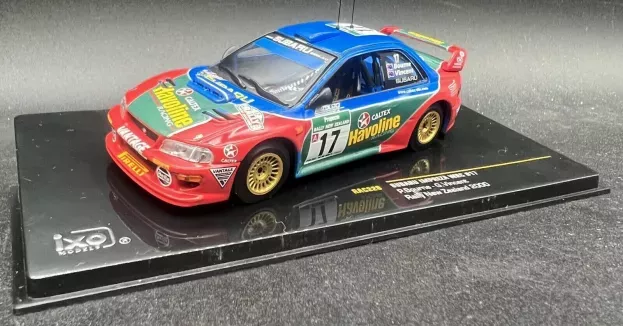 IXO Models Subaru Impreza Wrc N 17 Rally New Zealand 2000 P.bourne G.vincet 1:43 RAC228