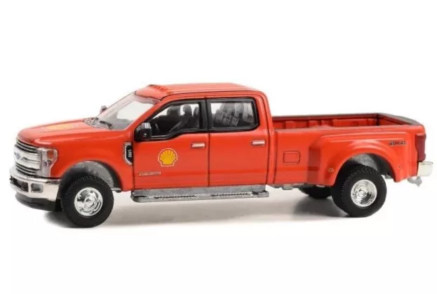 Greenlight Ford F-350 Bouble Cabine Pick-up Shell Oil 2019 1:64 46130E