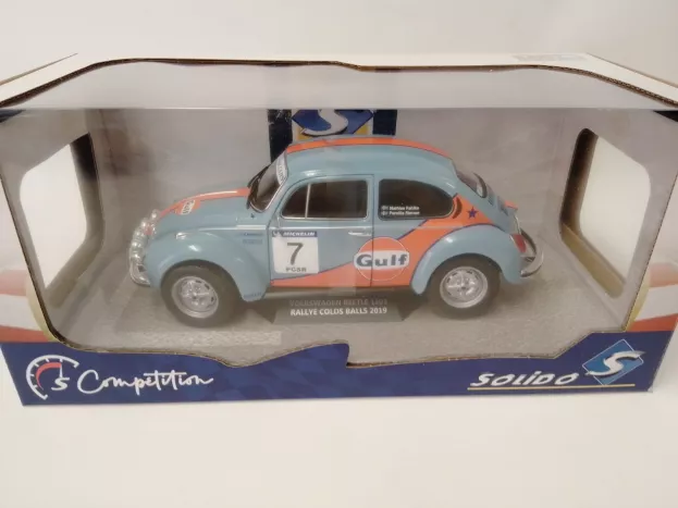 Solido Volkswagen Beetle 1303 Team Gulf N 7 Rally Colds Balls 2019 1:18 1800517