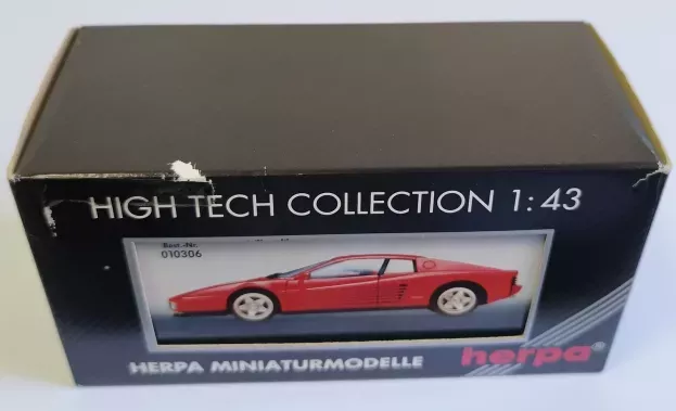 Herpa Ferrari Testarossa 1984 1:43 10306