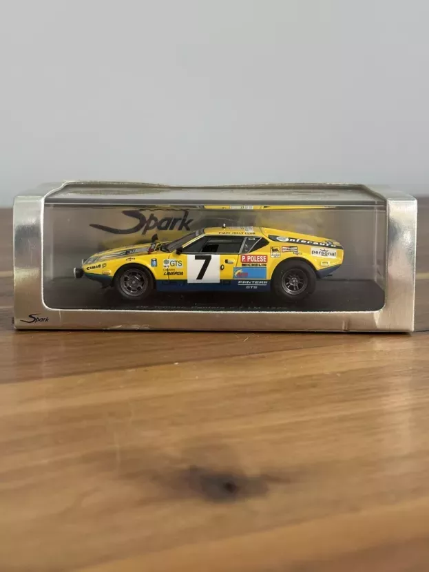 Spark De Tomaso Pantera Ford 5.8l V8 Team Claude Dubois N 43 24h Le Mans 1975 P.rubens P.bozzetto 1:43 S0527