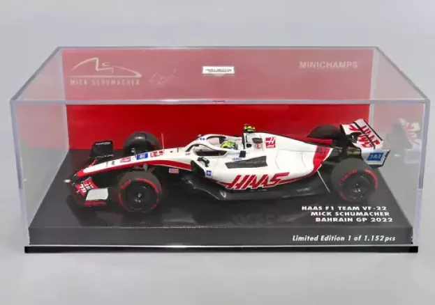 Minichamps Haas F1 Vf-22 Team Haas N 47 Bahrain Gp 2022 Mick Schumacher 1:43 417220147