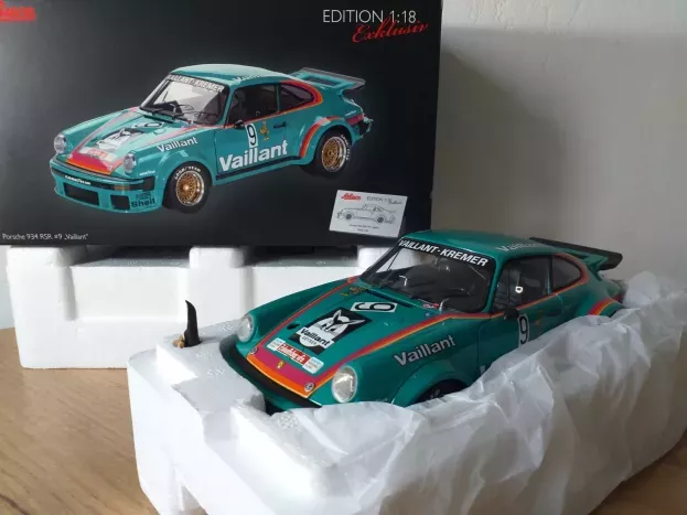 Schuco Porsche 911 934 Team Kremer Racing N 6 Vaillant Winner Norisring Drm 1976 B.wollek 1:18 336