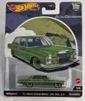 '72 Mercedes-Benz 280 SEL 4.5 1/5 AutoStrasse Hot Wheels 2022 HCK18 green (DR)