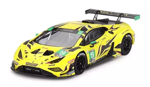Truescale Lamborghini Huracan Gt3 Evo2 Team Iron Lynx N 19 Imsa 24h Daytona 2023 C.schiavoni R.ineichen F.perera R.giammaria 1:43 TSM430771
