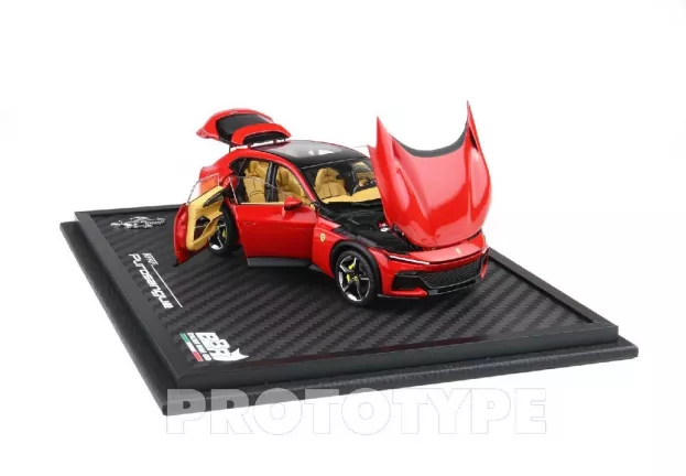 BBR Ferrari Purosangue Suv Panoramic Roof 2022 1:43 HE43002B