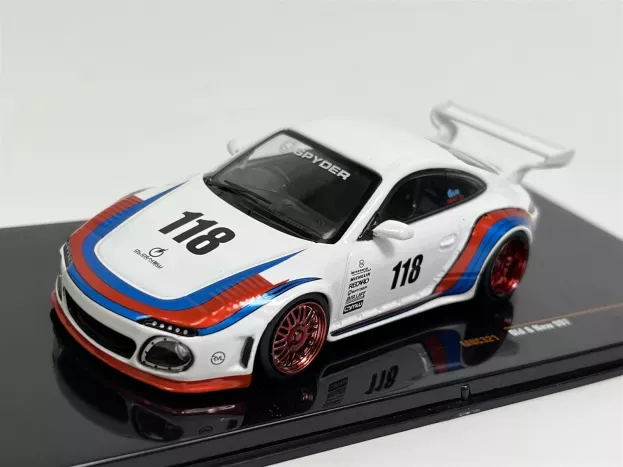 IXO Models Porsche 911 997 Coupe N 118 Martini Racing 1999 1:43 MOC321