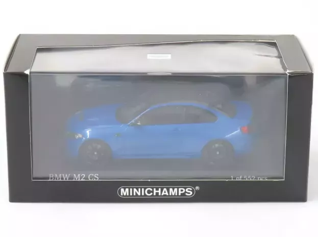 Minichamps Bmw 2-series M2 Cs Coupe g42 2020 Black Wheels 1:43 410021026