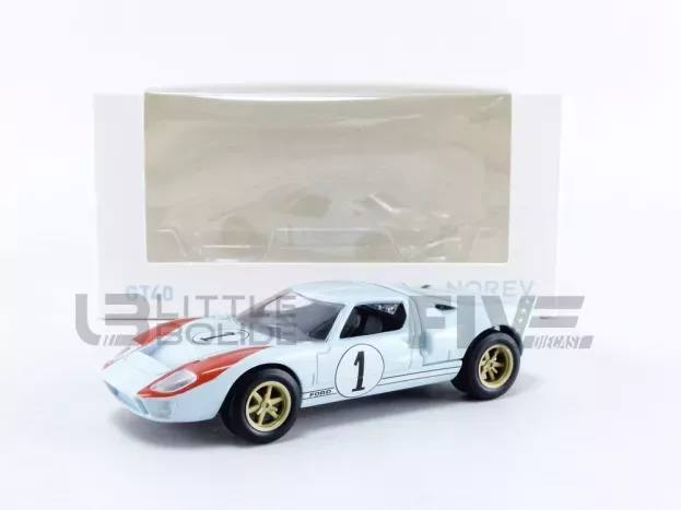 Norev Ford Gt40 Mkii 7.0l V8 Team Shelby American Inc. N 1 2nd but Really Winner 24h Le Mans 1966 K.miles D.hulme 1:43 270568
