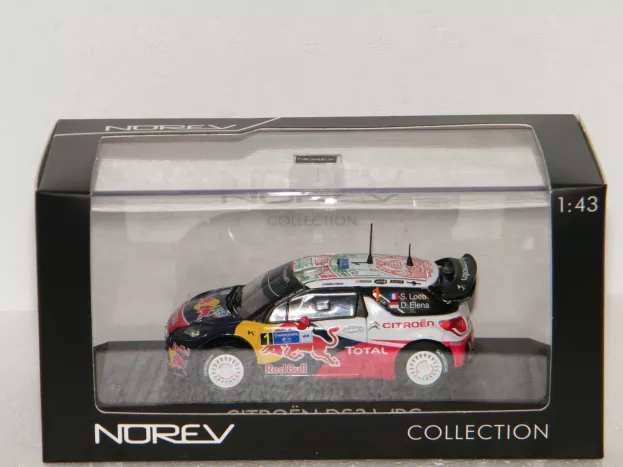 Norev Citroen Ds3 Wrc Red Bull N 1 Winner Rally Mexico 2011 S.loeb D.elena 1:43 155351