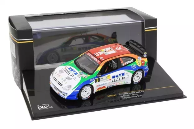 IXO Models Citroen Xsara Wrc N 5 Rally Germany 2007 Manfred Stohl Ilka Minor 1:43 RAM291
