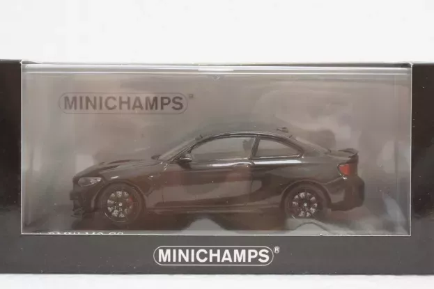 Minichamps Bmw 2-series M2 Cs Coupe g42 2020 Black Wheels 1:43 410021022