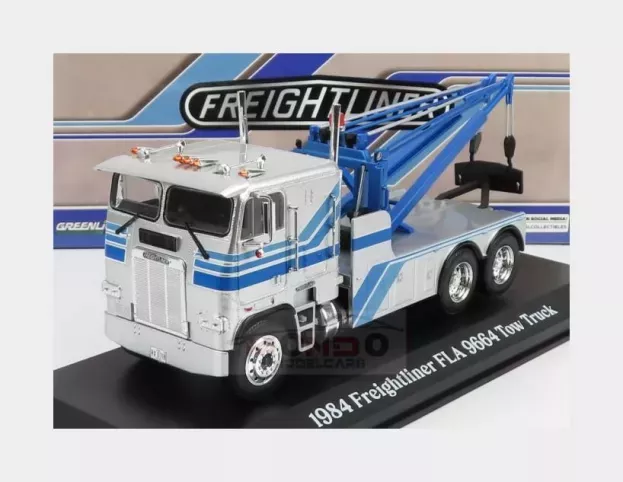 Greenlight Freightliner Fla 9664 Tractor Truck Gru Crane 3-assi Carro Attrezzi Wrecker Road Service 1984 1:43 86632