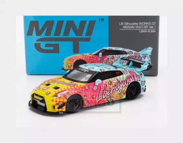 Mini-GT Nissan Gt-r r35 Lb Works Silhouette Coupe Version 1 2023 1:64 MGT00742-L