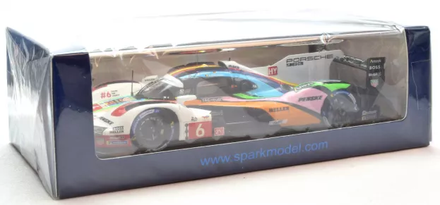 Spark Porsche 963 9rd 4.6l Turbo V8 Team Porsche Penske Motorsport N 6 24h Le Mans 2023 Kevin Estre Andre Lotterer Laurens Vanthoor 1:43 S8724