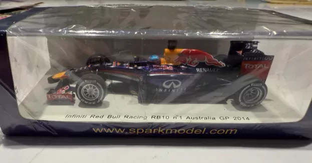 Spark Red Bull F1 Rb10 Infiniti Red Bull Racing N 1 Gp Australia 2014 Sebastian Vettel 1:43 S3085