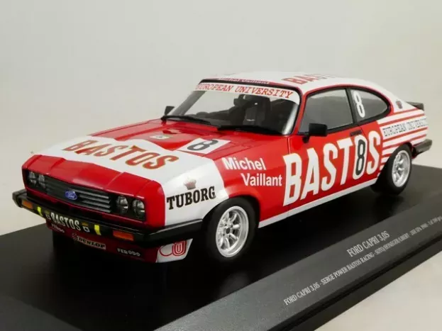 Minichamps Ford Capri 3.0 Team Serge Bastos Racing N 8 24h Spa 1980 E.soto P.honeger J.p.libert 1:18 155808608