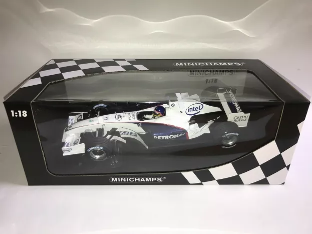 Minichamps Sauber F1 Bmw C24b N 3 Test Valencia 2006 J.villeneuve 1:18 100060903