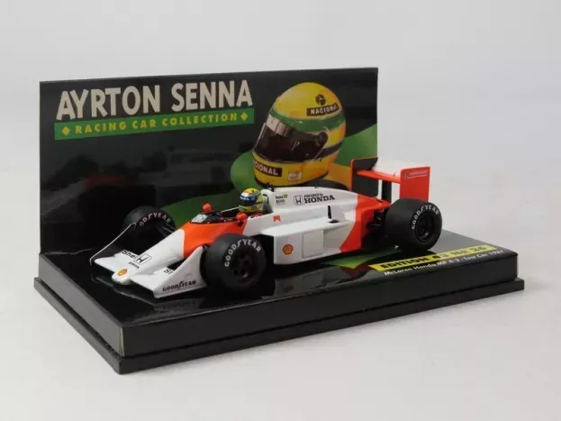 Minichamps Mclaren F1 Honda Mp4 3 Ayrton Senna Testcar 1987 1:43 540874399