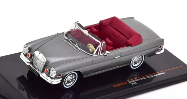 IXO Models Mercedes S-class 280se 3.5 w111 Cabriolet 1969 1:43 CLC457N.22