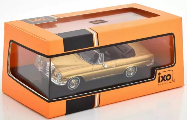 IXO Models Mercedes S-class 280se w111 Cabriolet 1969 1:43 CLC315N
