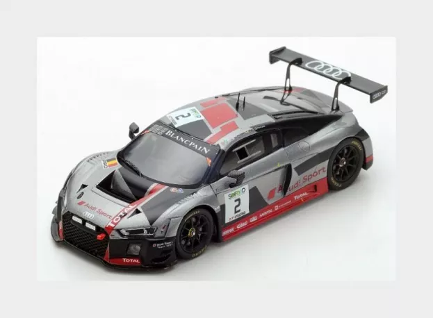 Spark Audi R8 Lms Team Audi Sport Team Wrt N 2 5th 24h Spa 2017 C.de Philippi C.miles F.vervish 1:43 SB142