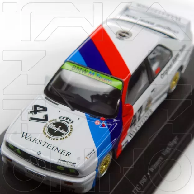 Minichamps Bmw 3-series M3 E30 Team Linder N 47 Winner Zolder Etc 1987 V.heger 1:43 430872047