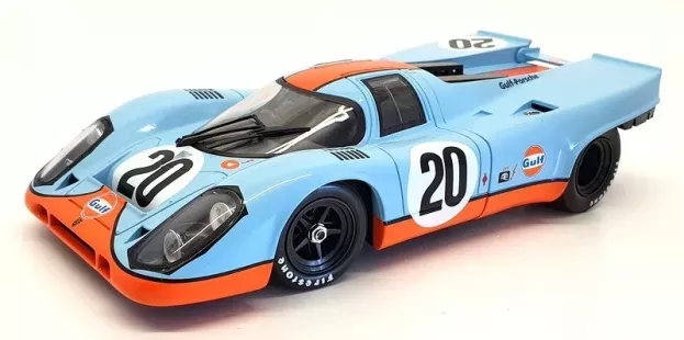 Norev Porsche 917k Team John Wyer Automotive Engineering N 20 24h Le Mans 1970 J.siffert B.redman 1:18 187584