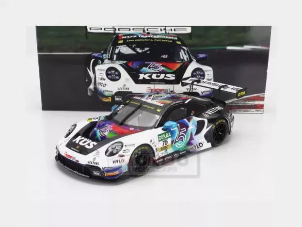 IXO Models Porsche 911 992 Gt3 R Team Kus Bernhard N 75 Dtm Season 2023 Laurin Heinrich 1:18 LEGT18-23035