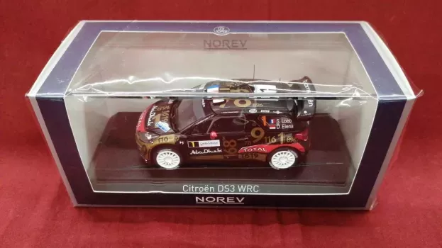 Norev Citroen Citroen Ds3 Abu Dhabi Wrc N 1 Rally France 2013 S.loeb D.elena 1:43 155361