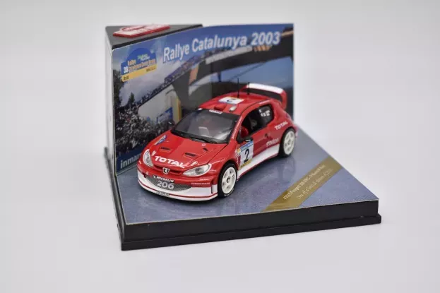 Vitesse Peugeot 206 Wrc N 2 Rally Catalunya 2003 R.burns R.reid 1:43 43005