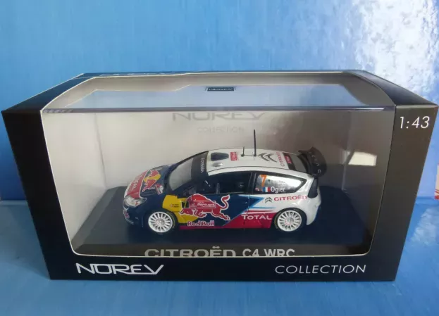 Norev Citroen C4 Wrc Red Bull N 7 Rally Portugal 2010 S.ogier J.ingrassia 1:43 155434