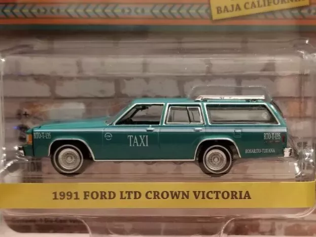 Greenlight Ford Ltd Crown Victoria Mexico Taxi 1991 1:64 30225