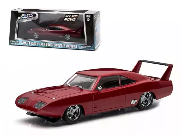 Greenlight Dodge Dom's Charger Daytona 1969 Fast & Furious Vi 2012 1:43 86221