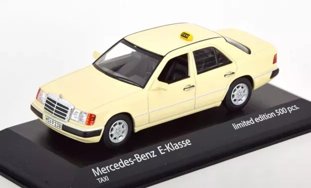 Minichamps Mercedes E-class 230e w124 Taxi 1990 1:43 943037003