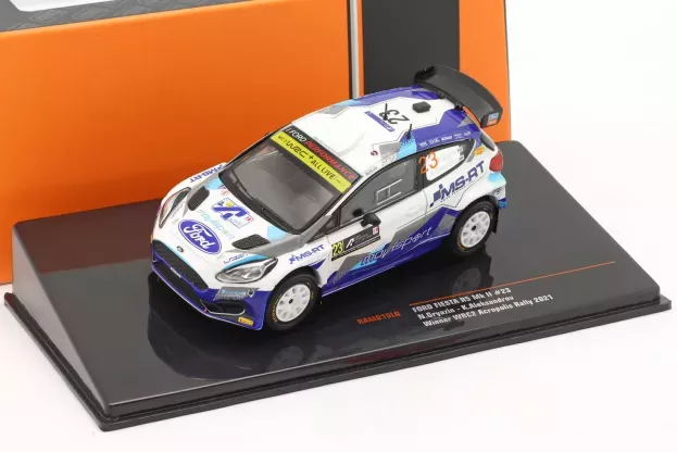 IXO Models Ford Fiesta R5 Mkii N 23 Winner Wrc2 Rally Acropolis 2021 N.gryazin K.aleksandrov 1:43 RAM815LQ