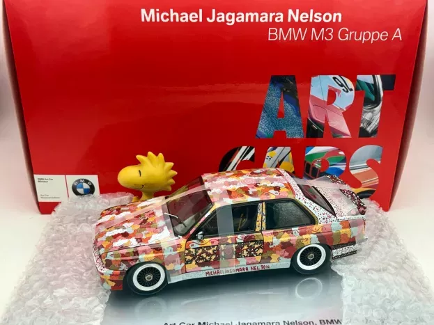 Minichamps BMW M3 E30 Michael Jagamara Nelson Art Car 1:18 80430150926