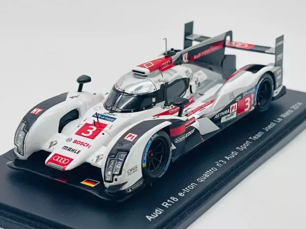 Spark Audi R18 Ultra Team Audi Sport Joest N 3 5th 24h Le Mans 2012 M.gene R.dumas L.duval 1:43 S3702