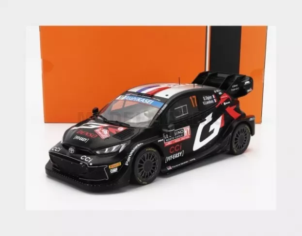 IXO Models Toyota Yaris Gr Rally1 Hybrid Team Toyota Gazoo Racing Wrt N 17 2nd Rally Montecarlo 2024 Sebastien Ogier Vincent Landais 1:18 18RMC196.22
