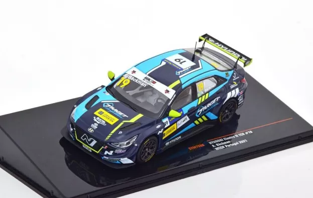 IXO Models Hyundai Elantra N Tcr Team Target Competition N 19 Wtcr Portugal 2021 A.backman 1:43 GTM158B