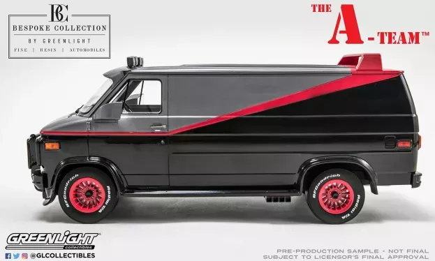 Greenlight Gmc Vandura A-team Van 1983 1:12 12101