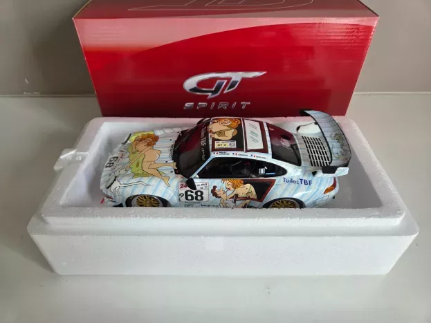 GT Spirit Porsche 911 993 Gt2 Naked Girl N 68 24h Le Mans 1998 M.laribiere J.graham H.poulain 1:18 GT729