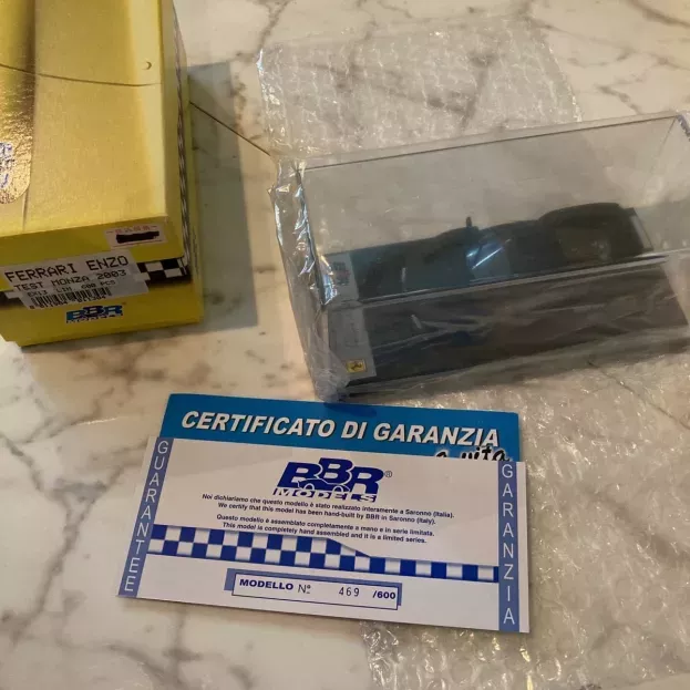 BBR Ferrari Enzo 2002 Test Monza 2003 1:43 EX13