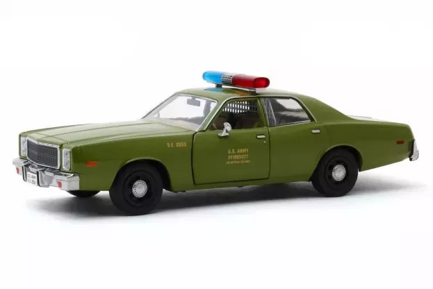 Greenlight Plymouth Fury U.s. Army Military Police 1977 A-team 1:24 84103